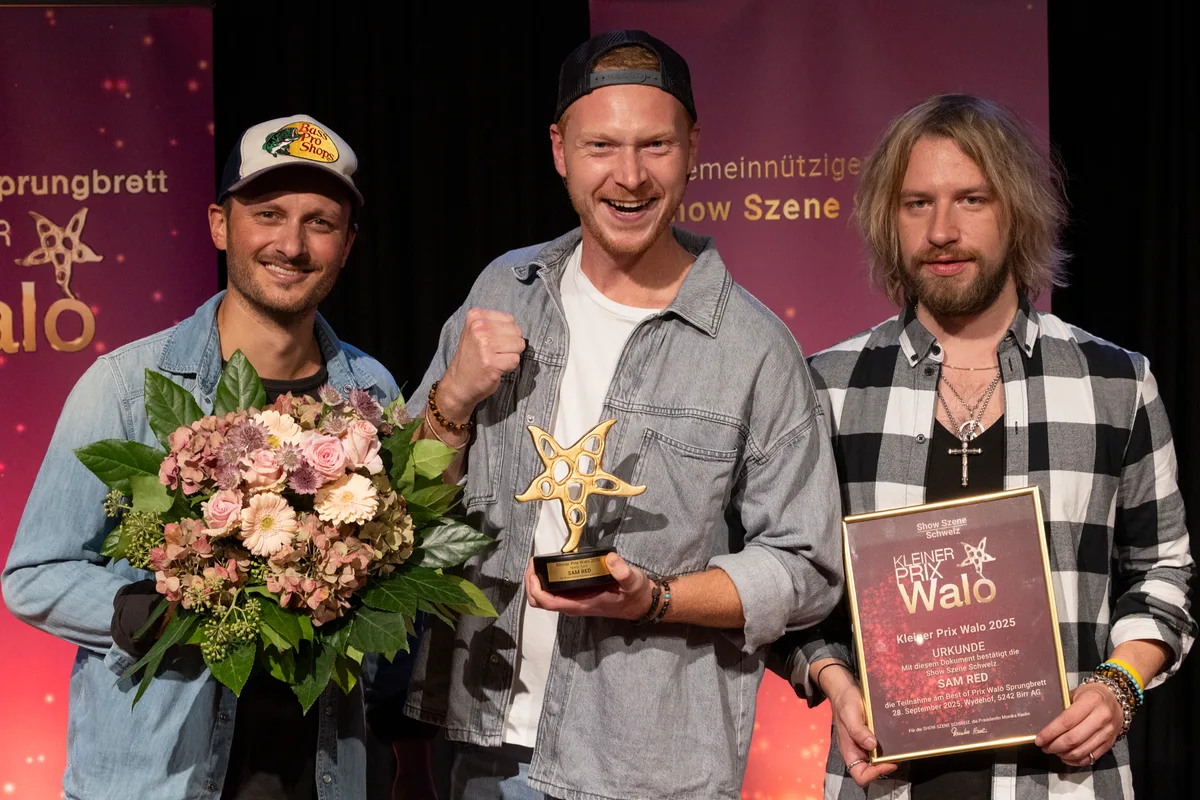 Die Band Sam Red konnte mit Country-Pop begeistern.